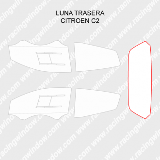Lunette arrière CITROEN C2 3 DES PORTES