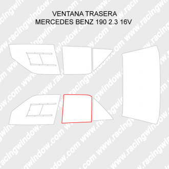 Ventanilla trasera MERCEDES 190 2.3 16V