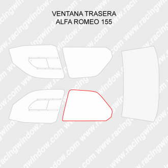 Fenêtre de porte arrière ALFA ROMEO 155