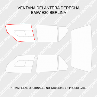 Ventana delantera derecha BMW E30 BERLINA