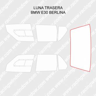 Luna trasera BMW E30 BERLINA