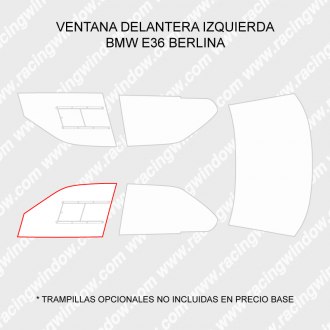 Ventana delantera izquierda BMW E36 BERLINA