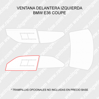 Ventana delantera izquierda BMW E36 COUPE