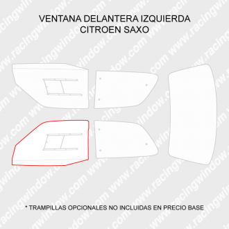 Ventana delantera izquierda CITROEN SAXO 3 PUERTAS