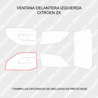 Ventana delantera izquierda CITROEN ZX 3 PUERTAS