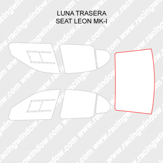 Luna trasera SEAT LEON MK1